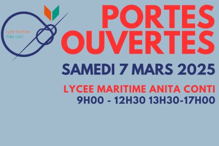 Journée Portes Ouvertes du Lycée Maritime Anita Conti – Cap sur l’avenir !