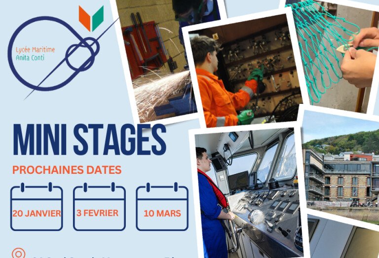 Mini-stages - Immersion dans l’univers des métiers de la mer