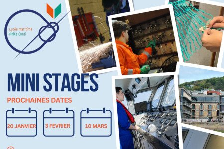 Mini-stages - Immersion dans l’univers des métiers de la mer